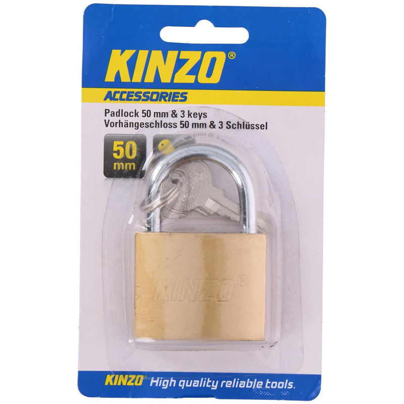 Afbeelding laden in galerijviewer, Hangslot 50mm kinzo hangslot 50mm

