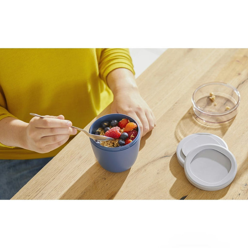 Afbeelding laden in galerijviewer, Mepal Ellipse Lunchpot 500+200 ml Nordic Denim
