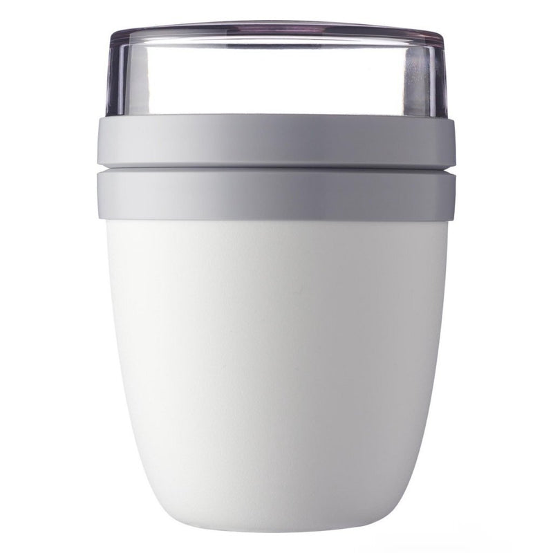 Afbeelding laden in galerijviewer, Mepal ellipse lunchpot 500+200 ml nordic white
