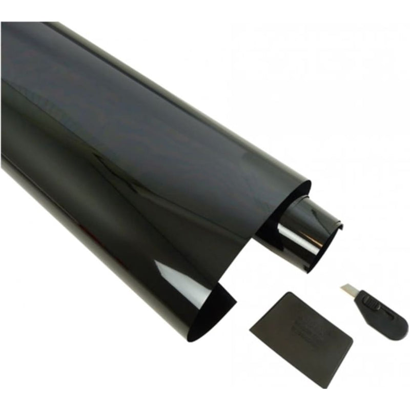 Afbeelding laden in galerijviewer, Carpoint raamfolie limoblack 300x76 cm zwart
