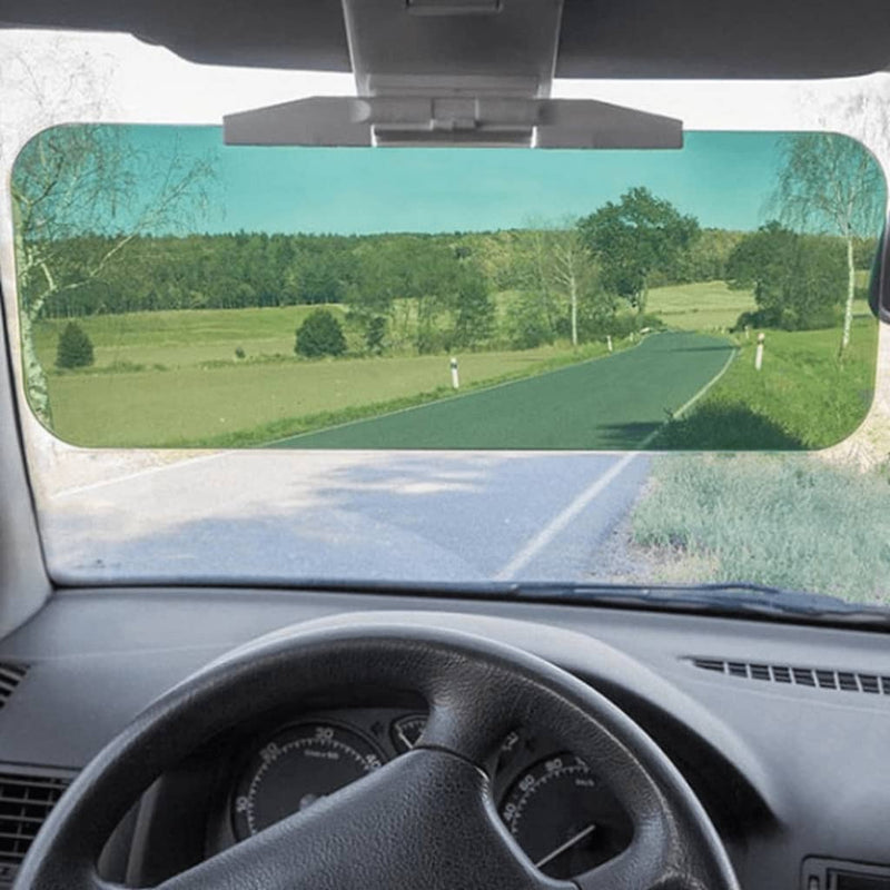 Afbeelding laden in galerijviewer, Carpoint zonneklepverlengstuk 2-in-1 geel

