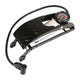 Carpoint Voetpomp met manometer 4 bar staal zwart
