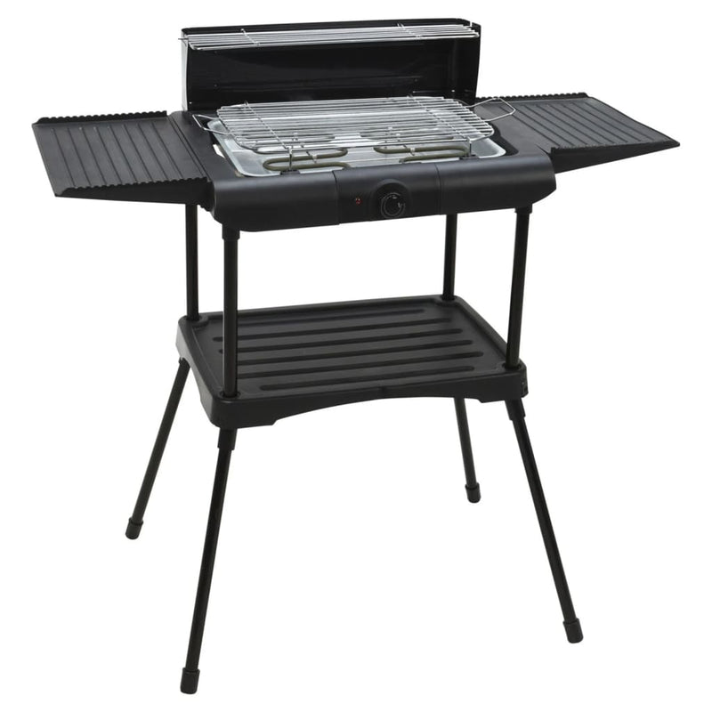 Afbeelding laden in galerijviewer, Progarden progarden barbecue elektrisch op standaard 2000 w zwart
