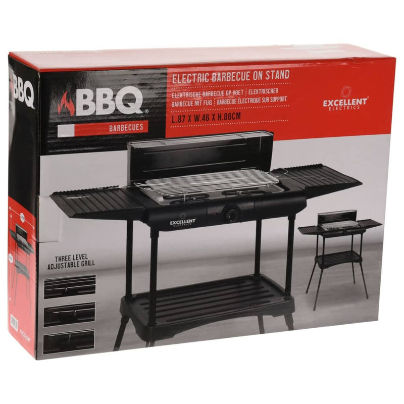 Afbeelding laden in galerijviewer, Progarden progarden barbecue elektrisch op standaard 2000 w zwart
