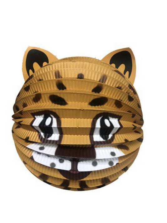 Lampion bol 20cm - panter