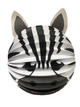Lampion bol 20cm - zebra