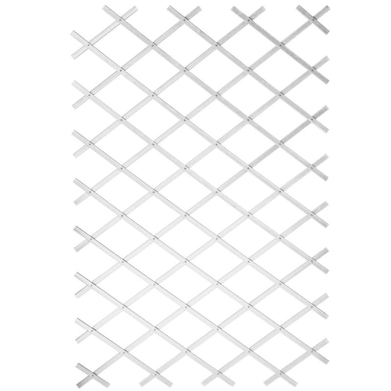 Afbeelding laden in galerijviewer, Nature tuinlatwerk 100x200 cm pvc wit 6040703
