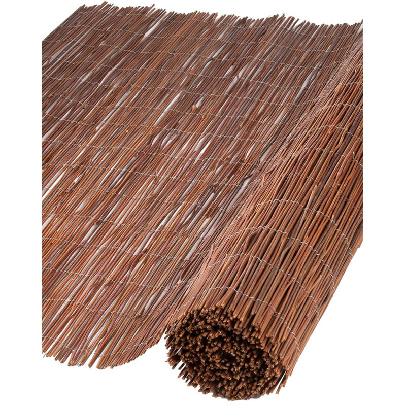 Afbeelding laden in galerijviewer, Nature tuinscherm 1x5 m 5 mm dik wilgen
