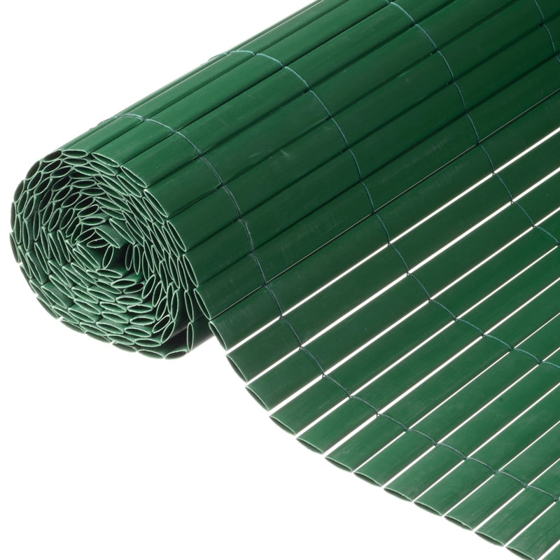 Afbeelding laden in galerijviewer, Nature tuinscherm dubbelzijdig 1x3 m pvc groen
