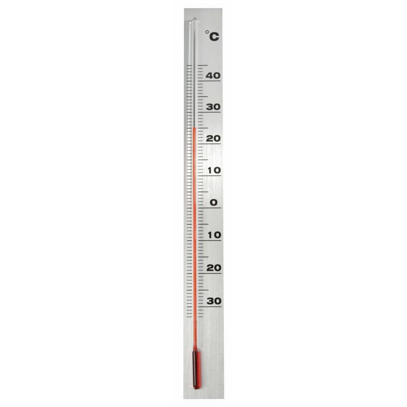 Afbeelding laden in galerijviewer, Nature Nature Wandthermometer 3,8x0,6x37 cm aluminium
