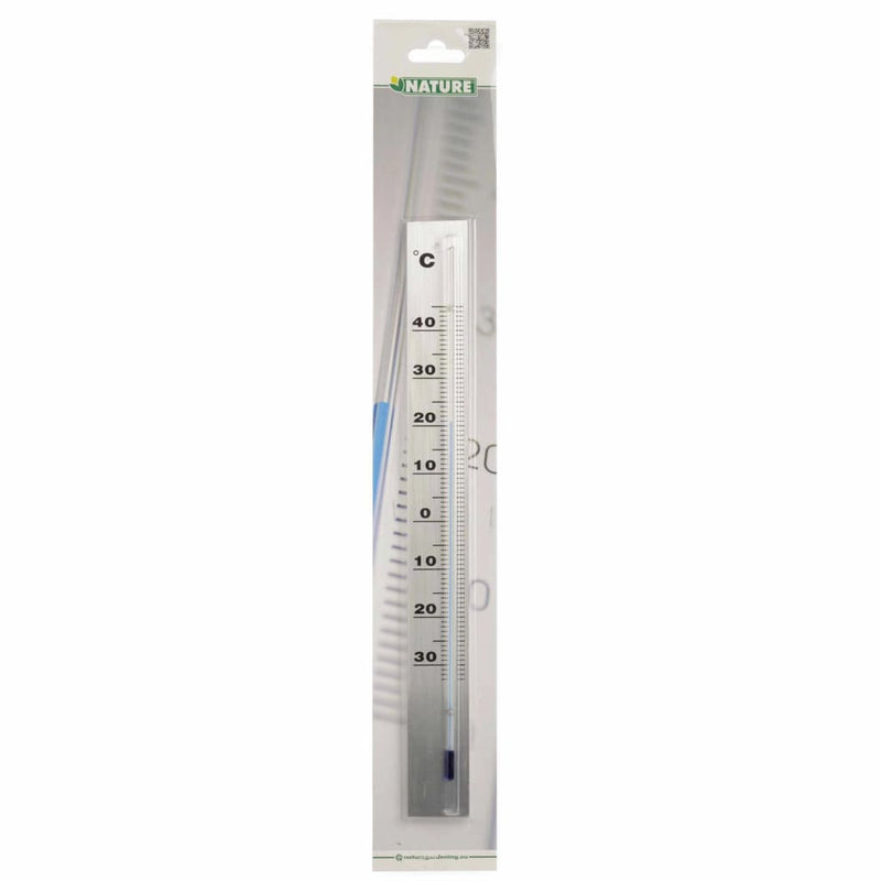 Afbeelding laden in galerijviewer, Nature Nature Wandthermometer 3,8x0,6x37 cm aluminium
