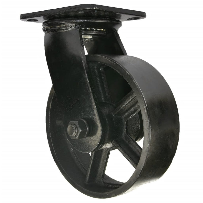 Afbeelding laden in galerijviewer, Mac Lean Mac Lean 2 st Zwenkwiel 150 mm zwart
