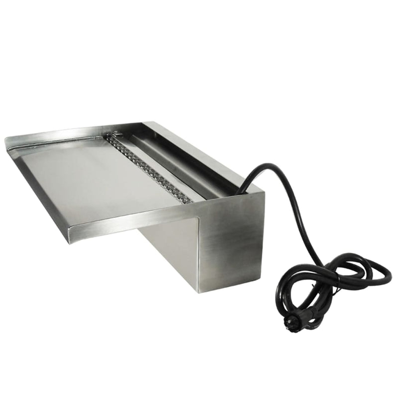 Afbeelding laden in galerijviewer, Ubbink waterval niagara led 30 cm zilverkleurig 1312124
