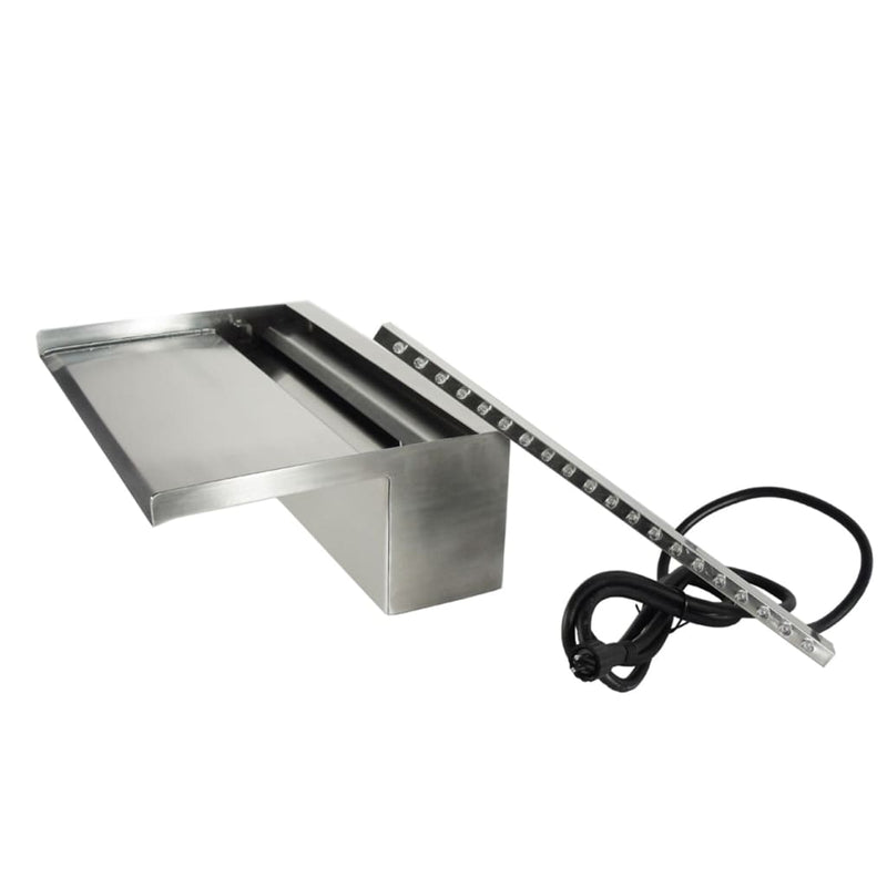 Afbeelding laden in galerijviewer, Ubbink waterval niagara led 30 cm zilverkleurig 1312124
