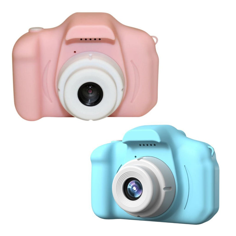 Afbeelding laden in galerijviewer, Overige Merken Silvergear Full HD Kindercamera Roze Blauw
