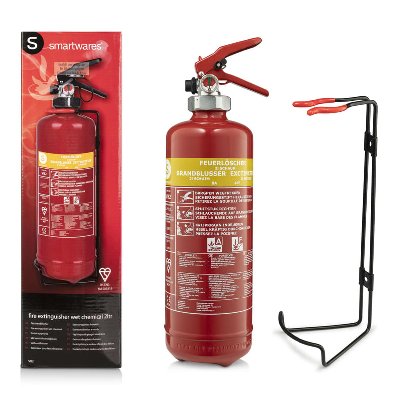 Afbeelding laden in galerijviewer, Smartwares Schuimbrandblusser FEX-15420 2 L
