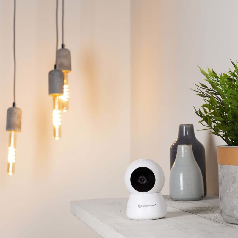 Afbeelding laden in galerijviewer, Smartwares Camera voor binnen IP 7x7x11 cm wit
