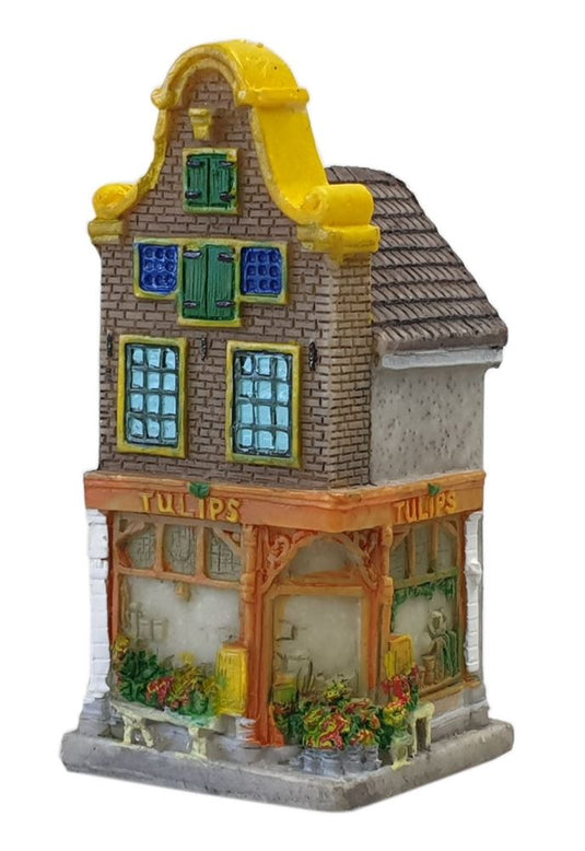 3-dimensionale gevelhuisjes: tulips. 5, | 10 stuks