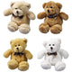 Knuffels beren. 4 ass. 12 cm. (in polyba | 12 stuks