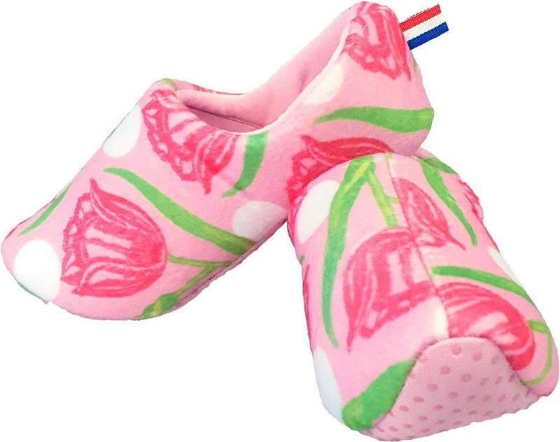 Afbeelding laden in galerijviewer, Pantoffels tulpen print. maat 25-30.
