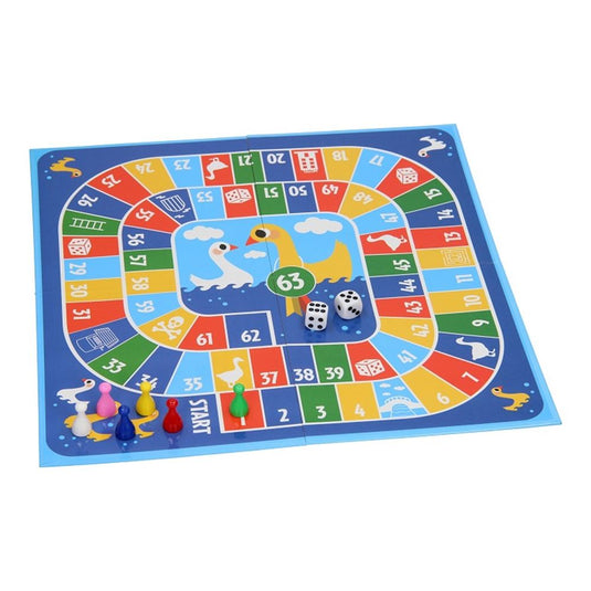 Bordspel 2 in 1. ganzebord en mens erger
