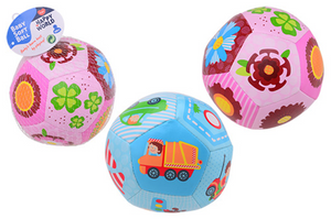 Johntoy happy world zachte bal voor jongen meisje 14 cm