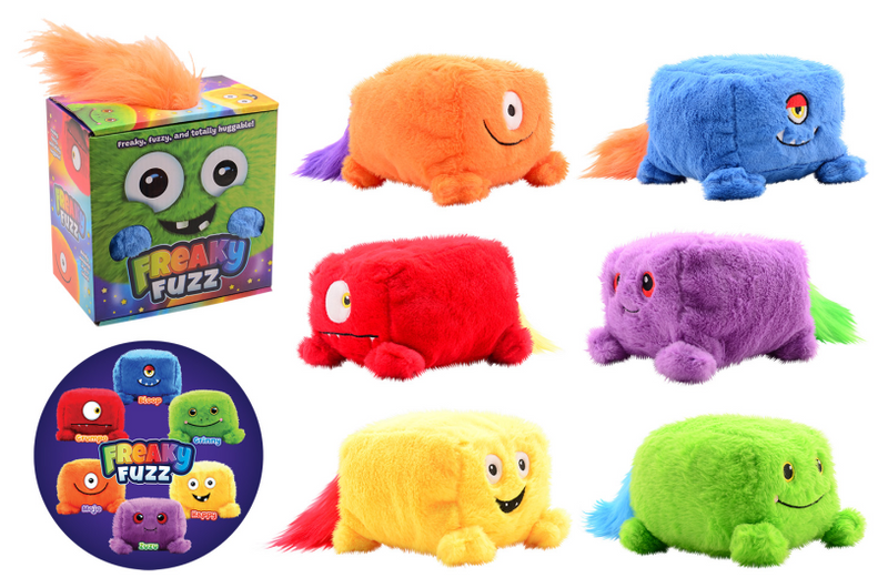Afbeelding laden in galerijviewer, Johntoy plush and play freaky fuzz
