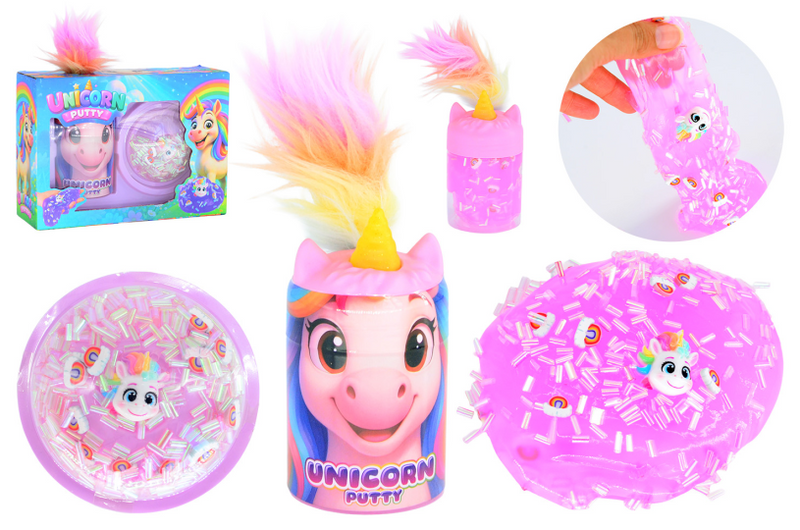 Afbeelding laden in galerijviewer, Johntoy eenhoorn putty met accessoires in doos
