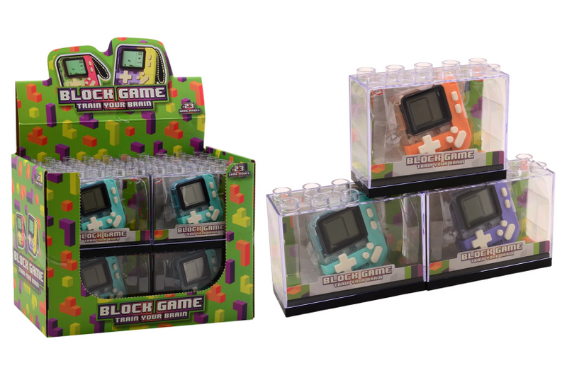 Afbeelding laden in galerijviewer, Johntoy block game console in display 3 assorti
