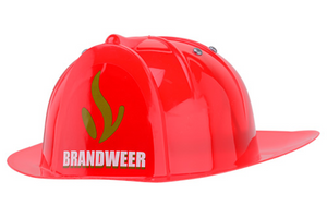 Johntoy john toy brandweerhelm - rood