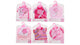 Pop kleren assortie op hanger. 40-45 cm. | 12 stuks