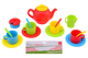 Johntoy home and kitchen thee set 17-delig in zak nieuwe kleurstijl