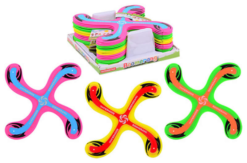 Afbeelding laden in galerijviewer, Johntoy outdoor fun boomerang 3 assorti
