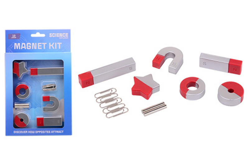 Afbeelding laden in galerijviewer, Johntoy science explorer magnetenset 6 magneten met accesoires
