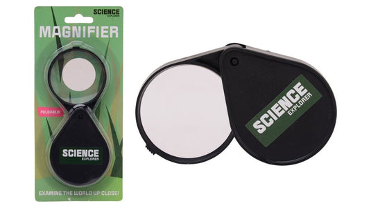 Johntoy science explorer opvouwbaar vergrootglas | 6 stuks