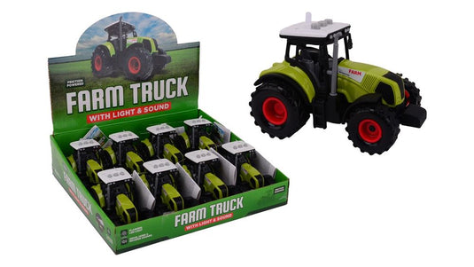 Tractor met licht en geluid. 3+ | 8 stuks