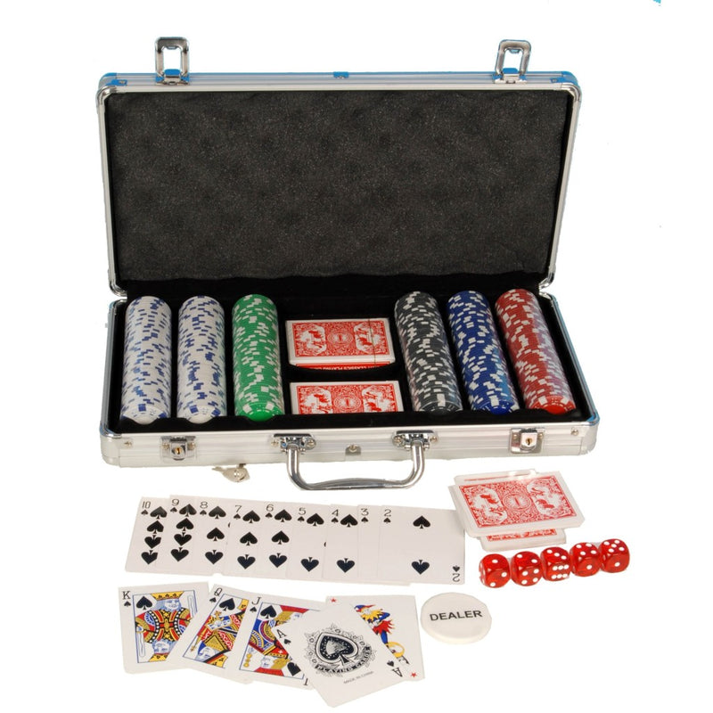 Afbeelding laden in galerijviewer, Basic poker set in aluminium koffer
