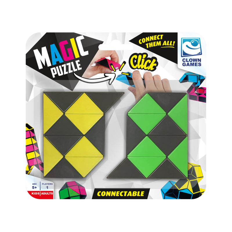 Afbeelding laden in galerijviewer, Clown games clown magic puzzle connectable 2x12
