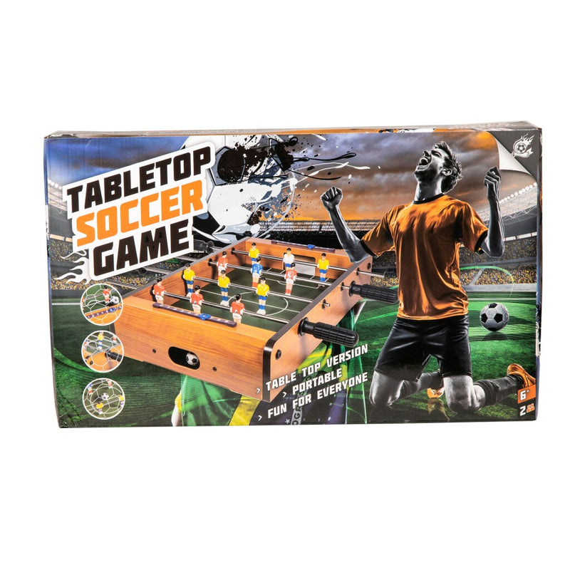 Afbeelding laden in galerijviewer, Basic houten voetbaltafel 51x31x10 cm
