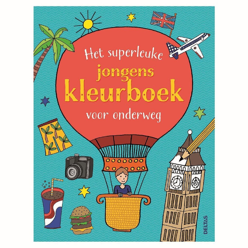 Afbeelding laden in galerijviewer, Deltas het superleuke kleurboek voor onderweg
