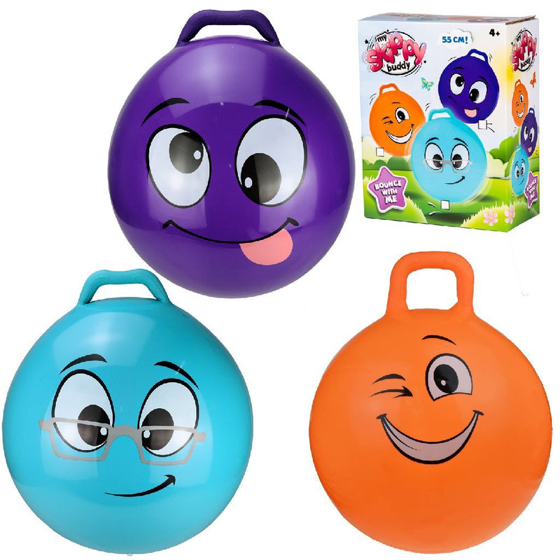 Afbeelding laden in galerijviewer, Basic skippy buddy skippybal 55cm assorti
