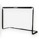 Sportx metalen voetbaldoel 182x60x122 cm zwart