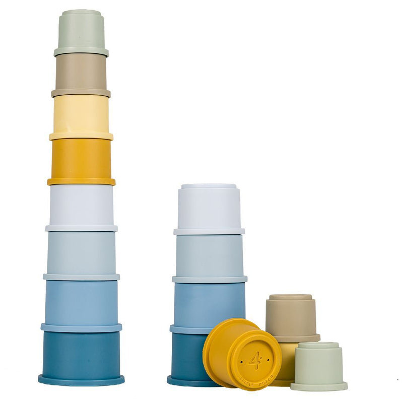 Afbeelding laden in galerijviewer, Little dutch stapelbekers blauw
