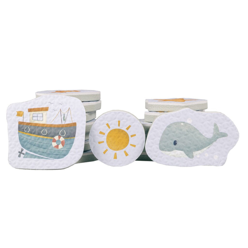Afbeelding laden in galerijviewer, Rubo toys little dutch bad foam figuren sailors bay
