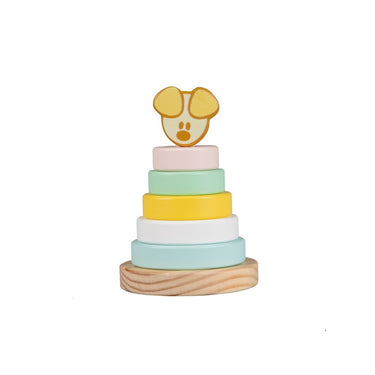 Rubo toys woezel en pip pip baby stapeltoren, 7dlg.