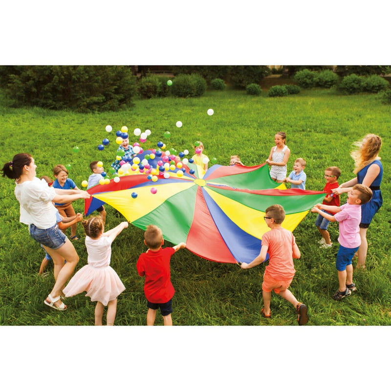 Afbeelding laden in galerijviewer, Outdoor play parachutedoek met ballen
