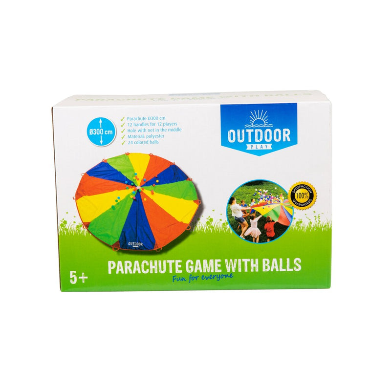 Afbeelding laden in galerijviewer, Outdoor play parachutedoek met ballen
