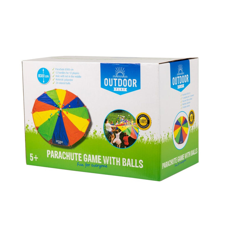Afbeelding laden in galerijviewer, Outdoor play parachutedoek met ballen
