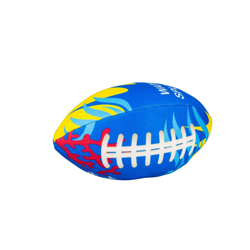 Afbeelding laden in galerijviewer, Summertime Summertime Soft Water Mini Rugbybal Geel Blauw
