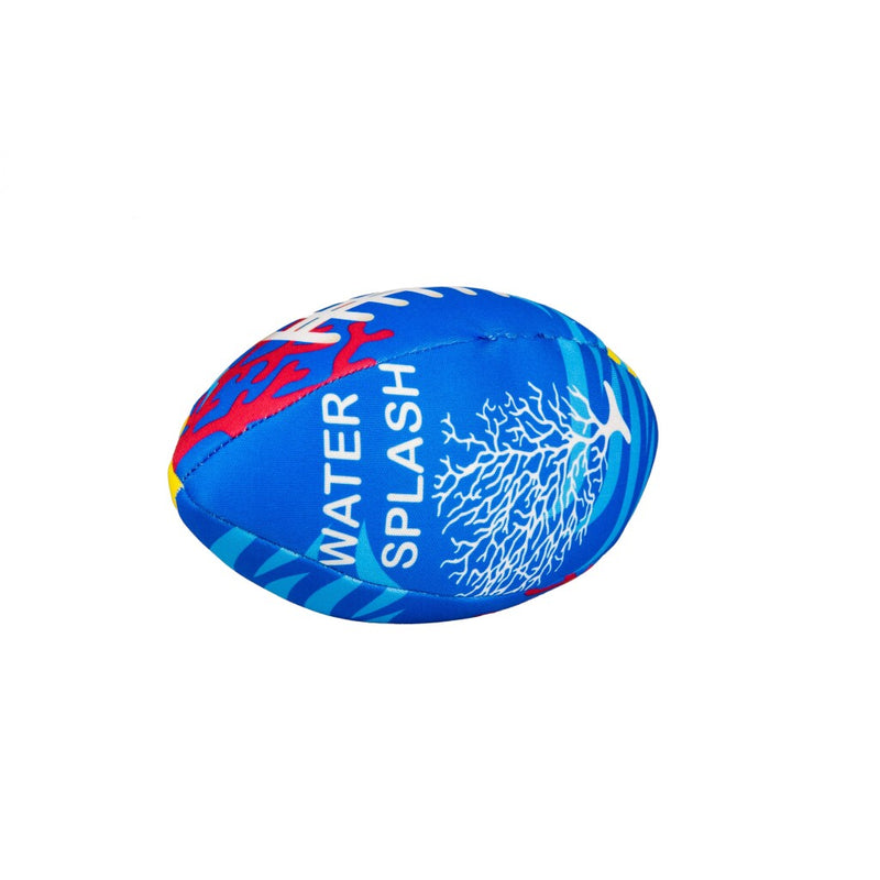 Afbeelding laden in galerijviewer, Summertime Summertime Soft Water Mini Rugbybal Geel Blauw
